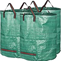 GardenMate® 3 Sacos de jardín 300 L PROFESIONAL tejido de polipropileno (PP) robusto